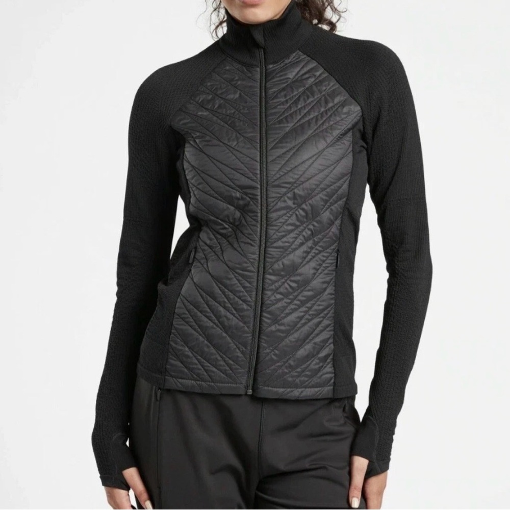 ATHLETA Flurry Force Insulated Primaloft Jacket M Medium | Black #982732